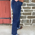 2 Fly Dark Wash Line Drive Cuffed Jeans 2Fly-LDJ