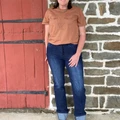 2 Fly Dark Wash Line Drive Cuffed Jeans 2Fly-LDJ