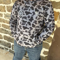 Rock & Roll Boy's Grey Camo Performance Mesh Hoodie BB94T07699