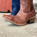 Lane Women's Nice Vice Midi Snip Toe Boot in Poisonous Pink LB24045P