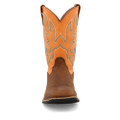 Twisted X Youth Orange and Tan Top Hand Boot
