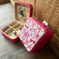 Pink Bows Travel Jewelry Box
