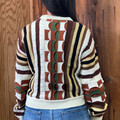 Rock & Roll Ladies Brown Textured Sweater