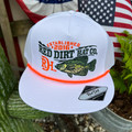 Red Dirt Hat Co. Hooked White & Orange Rope Hat RDHC-529