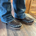 Tin Haul Men's Brown Al O' Gator Don't Cross Sole