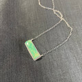 Navajo Handmade Kingman Turquoise Necklace - Tia Long
