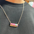 Navajo Handmade Cotton Candy Necklace - Steve Francisco