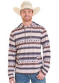 Rock & Roll Men's Natural Mesh Performance Hoodie BM94T08360