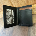 Hooey "Smackdown" Patchwork Leather Bifold Money Clip Front Wallet