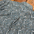 Panhandle Men's Tan and Blue Paisley Long Sleeve Button Shirt RMB2S08246