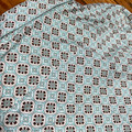 Rock & Roll Men's Teal Medallion Long Sleeve Button Shirt BMB2S08319