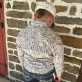 Panhandle Boy's Tan Southwest Print Long Sleeve Snap Shirt RBN2S08243
