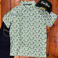 Hooey Men's "Weekender" Green Golf Polo