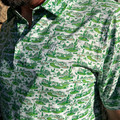 Hooey Men's "Weekender" Green Golf Polo