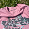 Hooey Girl's Pink Cowgirl Cool Graphic Tee