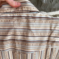 Hooey Ladies "Sol" Cream Striped Long Sleeve Snap Shirt