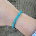 Tiny Turquoise Bead Stretch Bracelet BB04161-SBTQ-1