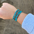 Tiny Turquoise Bead Stretch Bracelet BB04161-SBTQ-1