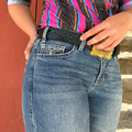 Rock & Roll Ladies Mid Rise Aztec Embroidered Bootcut Jeans BW4MD06378