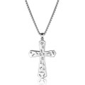 Montana Silversmiths Still Waters Turquoise Cross Necklace NC6517