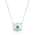 Montana Silversmiths Baby Blue Turquoise Buckle Necklace NC6522