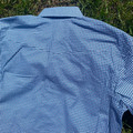 Panhandle Boy‘s Long Sleeve Blue Two Pocket Snap Shirt RBN2S08913