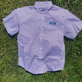 Panhandle Boy’s Red, White & Blue Short Sleeve Button Shirt SBB3S08959