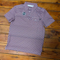 Rock & Roll Men's Medallion Print Western Polo BM51T09055 BX51T09055