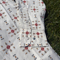Panhandle Men's Ecru Southwestern Long Sleeve Snap Shirt PMN2S08896
