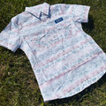 Panhandle Girl's Pink Aztec Print Short Sleeve Snap Shirt RGN3S08949