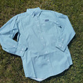 Panhandle Men's Turquoise Long Sleeve Button Shirt SMB2S08964