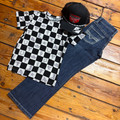 2 Fly Co Youth Cowboy Checkered Tee 2FLY-CCT