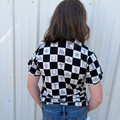 2 Fly Co Youth Cowboy Checkered Tee 2FLY-CCT