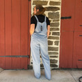 2 Fly Co Ladies Striped Ranch Hand Overalls 2FLY-RHO