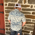 Hooey Boy's Blue Fish Short Sleeve Snap Shirt HT2621LTBL-Y