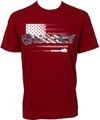 Hooey Men's Red Flag Logo Graphic Tee HT2670RD