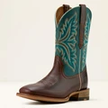 Ariat Men's Walker Wide Square Toe Cowboy Boot in Espresso 10061240