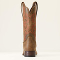 Ariat Women's Primera Waterproof Wide Square Toe Western Boot in Pebble 10046960