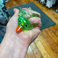 Green Glitter Duck Squishy