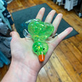 Green Glitter Duck Squishy