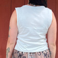 Panhandle Ladies White Lace Insert Sleeveless Tank LWN0S08836