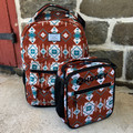 Hooey Recess Rust And Teal Aztec Backpack BP2601RUAZ
