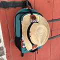 Hooey Rockstar Rust and Teal Backpack BP2602TLRU