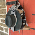 Hooey Mule Black and Grey Backpack BP2604BKGY