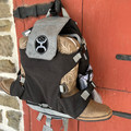 Hooey Mule Black and Grey Backpack BP2604BKGY