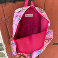 Pink Tractor with Green Backpack JM-PTBB