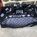 Hooey Competitor Black and White Aztec Duffle Bag DB2601AZBK