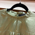 Ladies Sage Satin Pleated Ruffle Top TO1230-SAG