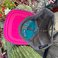 Catchfly Turquoise Flag Ponytail Hat 23204HB2