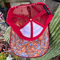 Catchfly Maroon Serape Ponytail Hat 23204HB10